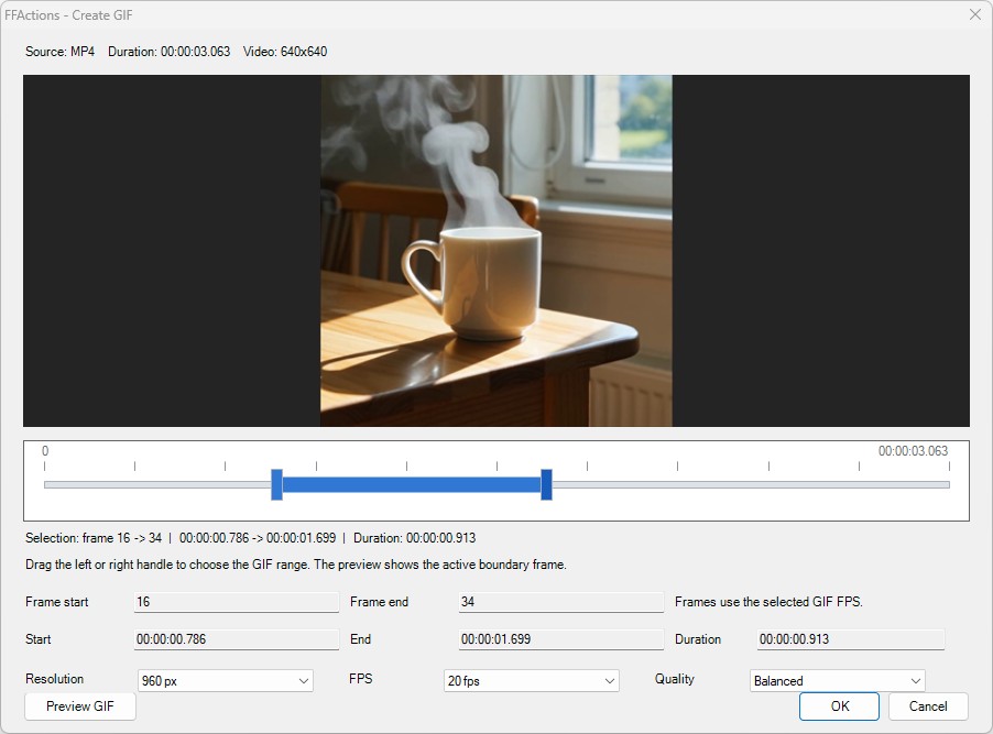 Create GIF tool