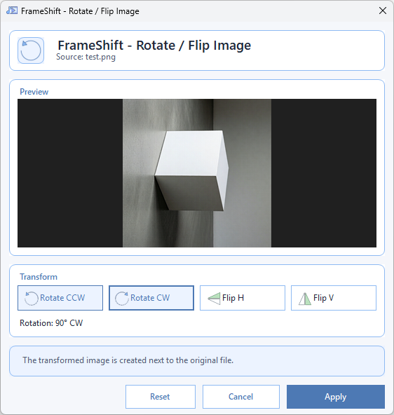 Rotate image